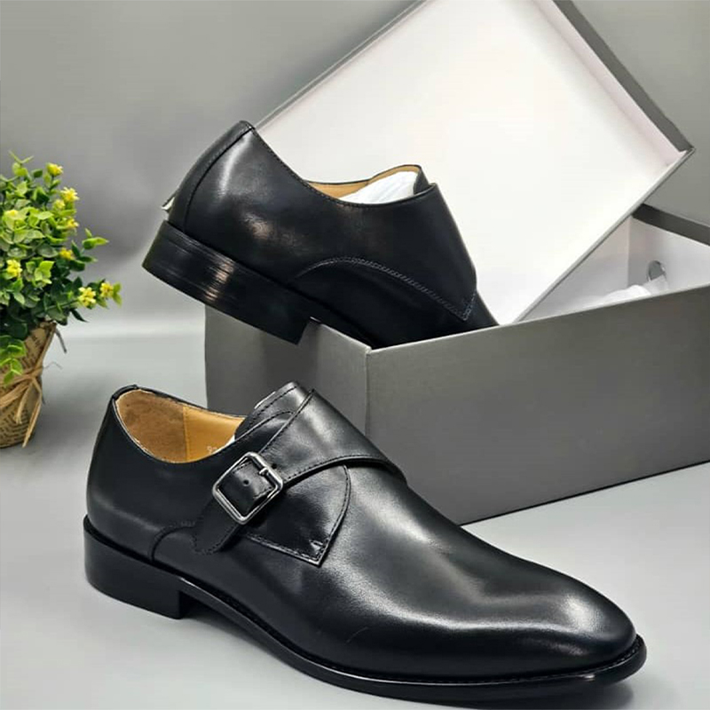 Maurizo Black with One Belt Buckle