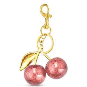 Sparkling Cherry Keychain