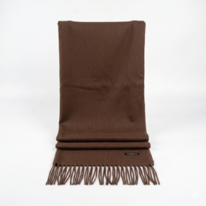 Solid Cashmere-Feel Tassel Scarf