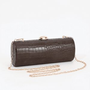Cylindrical Clutch Bag