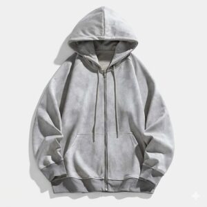 Oversized Zip-Up Hoodie