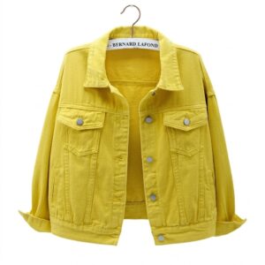 Women’s Casual Denim Trucker Jacket