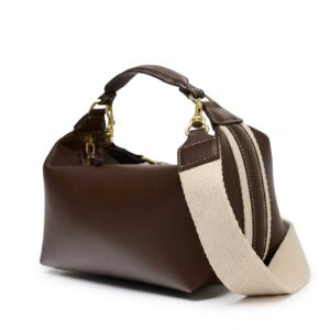 Women's Brown Leather Crossbody Bag